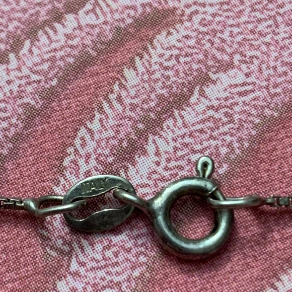 Mrs. Bradley Cooper Silver Engraved Necklace! - Picture 6 of 6